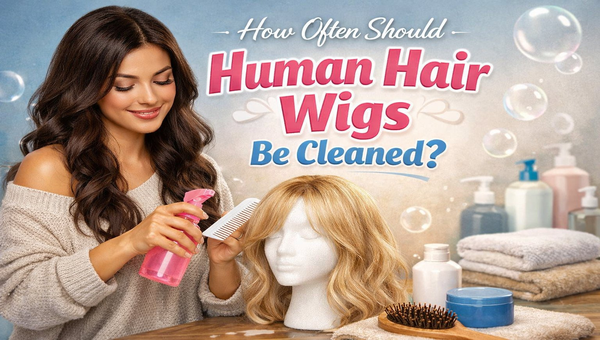 How Often Should Human Hair Wigs Be Cleaned
