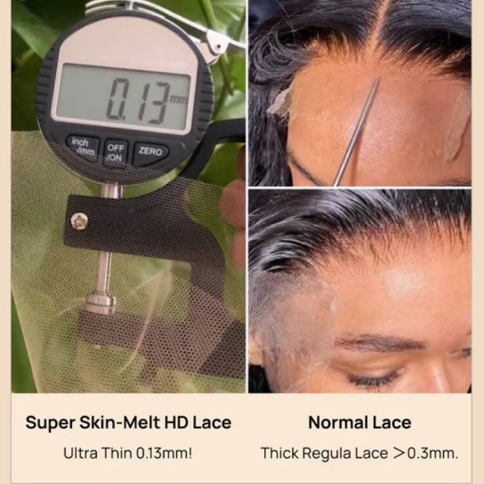 Kinky Straight 5x5 HD Lace Glueless Closure Wig – Up to 42% Off